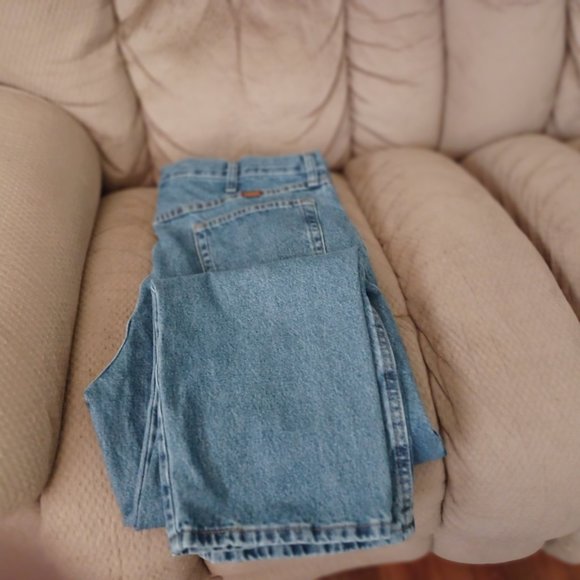 Men's Rustler brand Blue Jeans - Size 40 X 30 - Picture 3 of 3